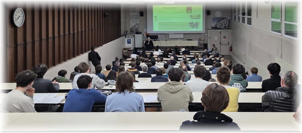 Conférence B Maisonnier 28 janvier 2026 Amphi lycée du Parc conférence Bruno Maisonnier